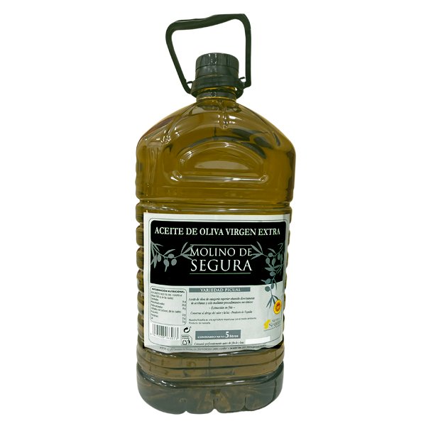Aceite de oliva virgen extra MOLINO DE SEGURA. Denominación de Origen Sierra de Segura